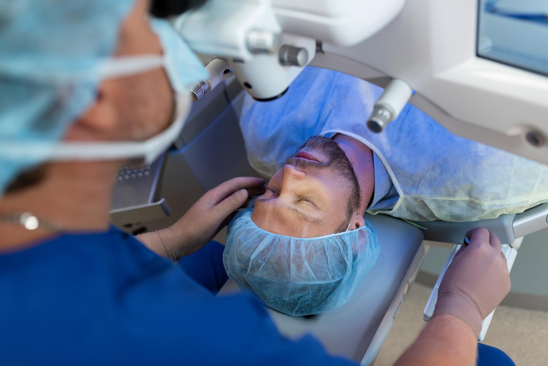 Dr Indars Lācis on how the LASIK visual laser correction procedure